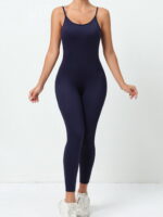 Butt-Enhancing Seamless Padded Backless Scrunch Onesie - For a Flattering, Booty-Lifting Look!