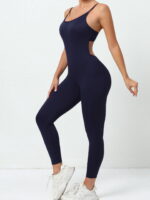 Comfortable Seamless Padded Backless Scrunch Butt Bodysuit for a Flattering Fit