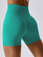 Feel Comfortable and Look Fabulous in our High-Waisted Breathable Scrunch-Butt Shorts with Pockets V2!