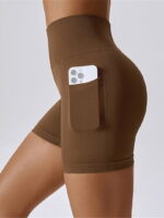 Hot & Breathable High-Waisted Pockets Scrunch-Butt Shorts V2 - Perfect for Yoga & Workouts!