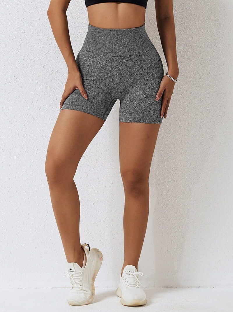 Luxurious High-Waisted Breathable Stretch-Fit Scrunch-Butt Shorts Version 2