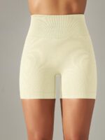 Luxurious Ribbed High-Waisted Scrunch Butt Shorts - Enhance Your Booty & Look Amazing!