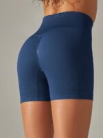 Sexy Ribbed High-Waisted Scrunch Butt Shorts for Women - Show Off Your Curves!