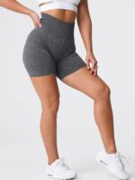 Shape-Enhancing High-Waisted Scrunch Booty Yoga Shorts - Enhance Your Curves!