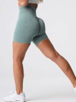 Shape Up Your Booty with Scrunchy High-Waisted Yoga Shorts!