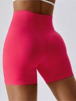Sizzling Summer High-Waisted Breathable Pockets Scrunch-Butt Shorts V2 - Perfect for Yoga, Running, Gym and Lounging