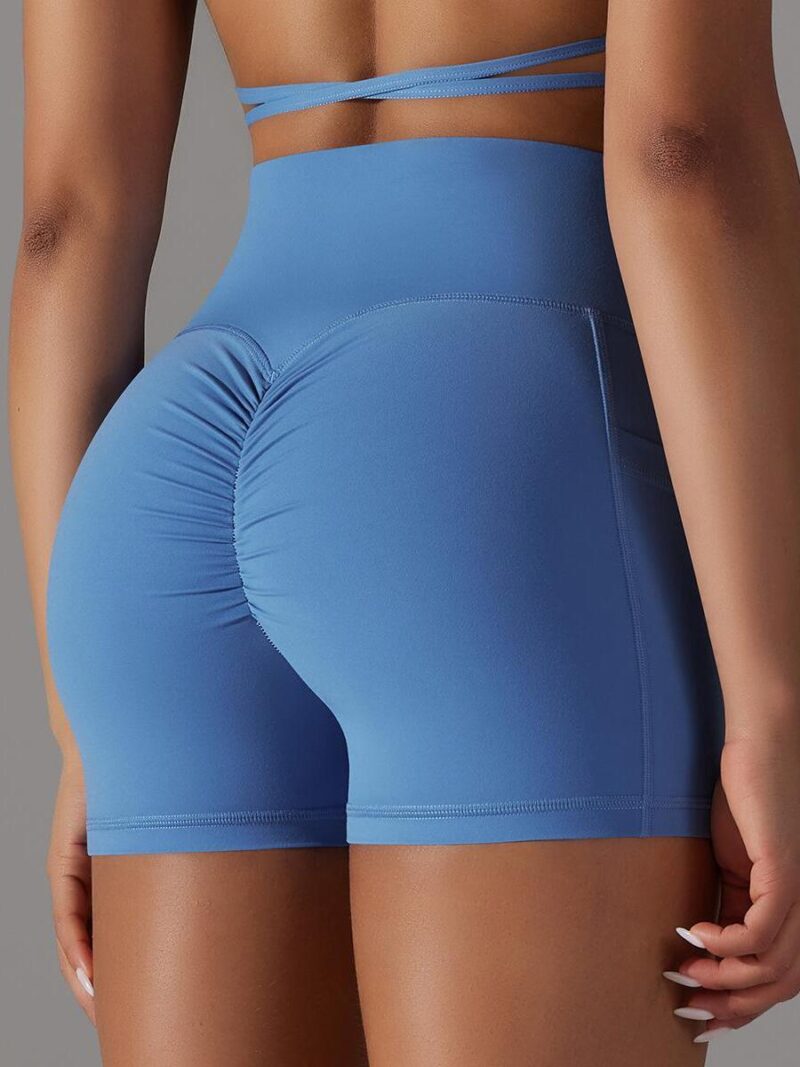 Summer Womens High-Waisted Scrunchy Butt Shorts - Feel Sexy & Confident!