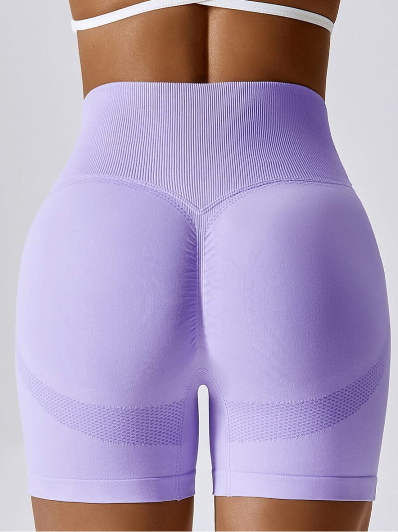 Unleash Your Inner Bombshell: Sexy, Breathable High-Waisted Scrunch-Butt Shorts V2