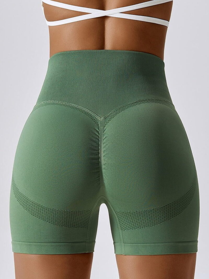 Vibrant High-Waisted Breathable Scrunch-Butt Shorts with Maximum Comfort and Support V2