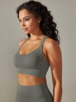 Be Irresistible in This Sexy Cross Back High Impact Sports Bra for Maximum Comfort and Performance