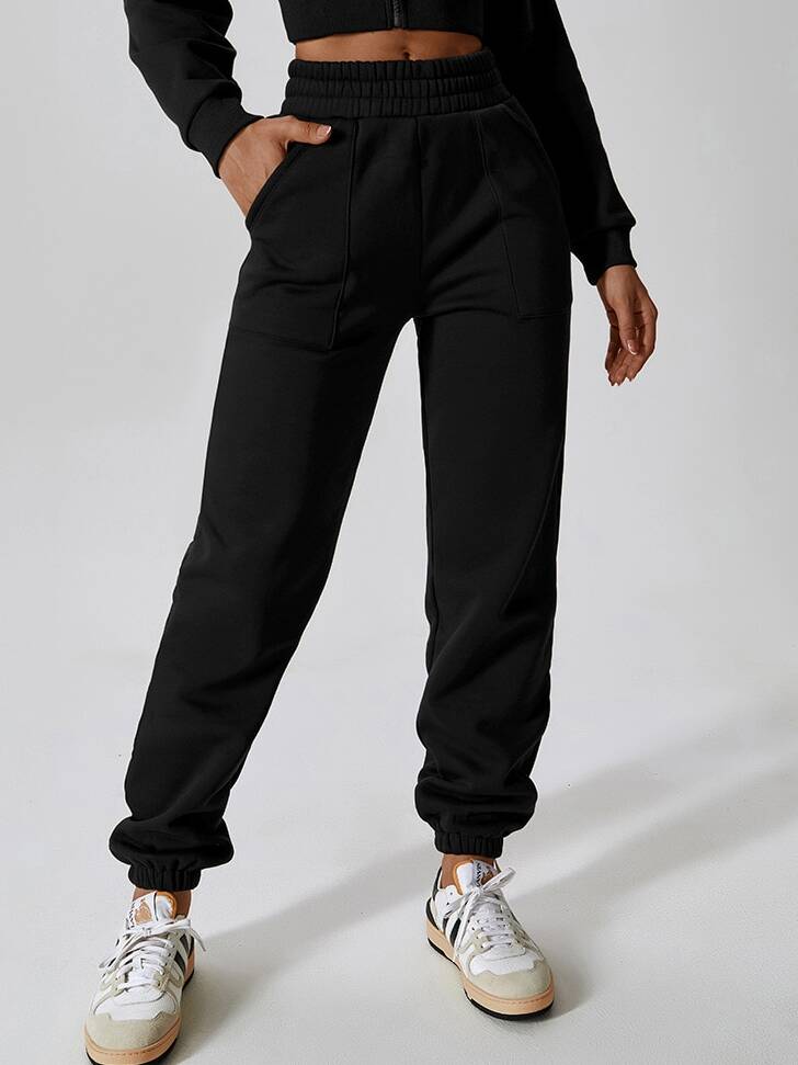 Comfortable, Relaxed-Fit Athletic Pants with Handy Pockets