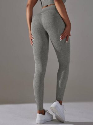 Elevate Your Workout with Womens High-Waisted Compression Yoga Leggings