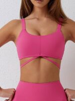 Flawless Fit Womens Push-Up Sports Bra with Sexy, Adjustable Straps for Maximum Support and Comfort During Workouts