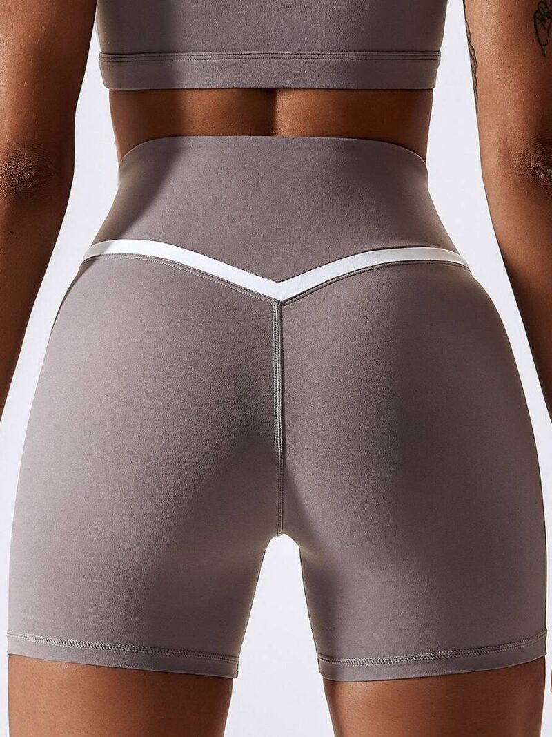 Seamless Womens Push-Up Booty Enhancing V-Shaped Waist Shorts - Lift, Shape & Flatter Your Booty!