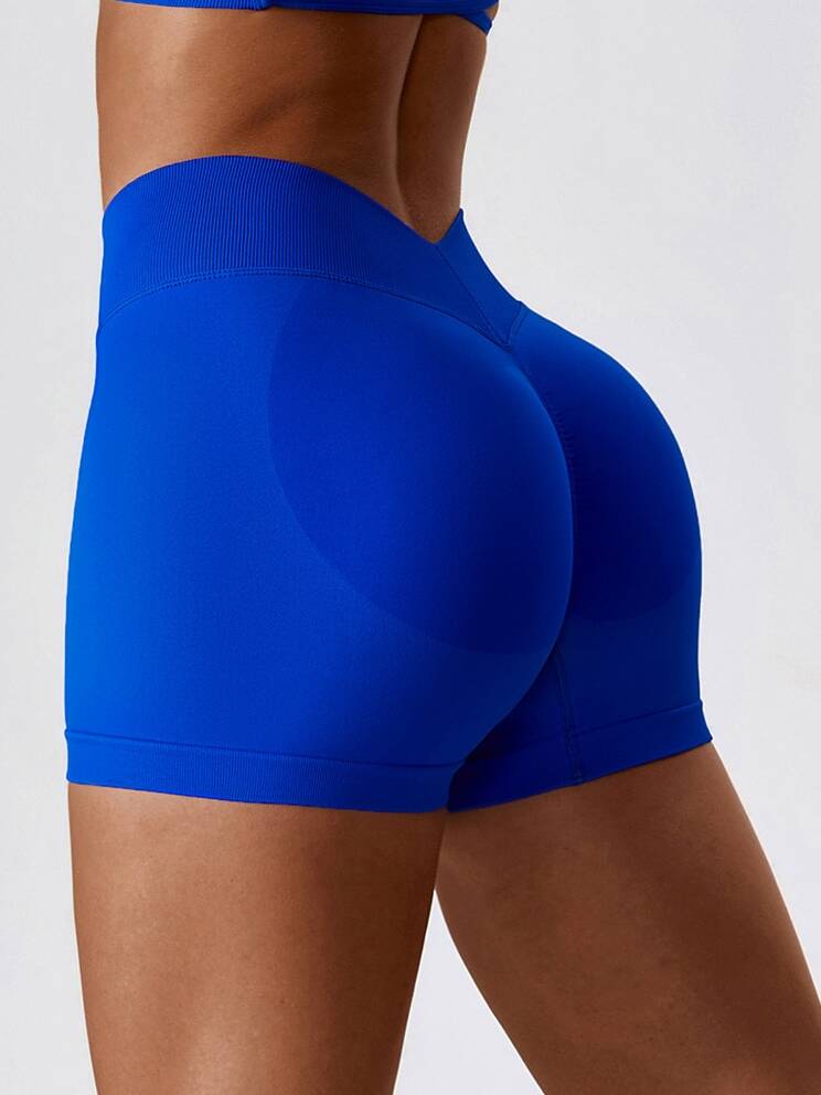 Lift, Tone & Sculpt Your Booty: V-Waist Scrunch Butt Workout Shorts for Women