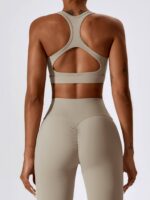 Luxuriously Soft High-Intensity Square Neck Gym Sports Bra - Perfect for Intense Workouts & Everyday Wear