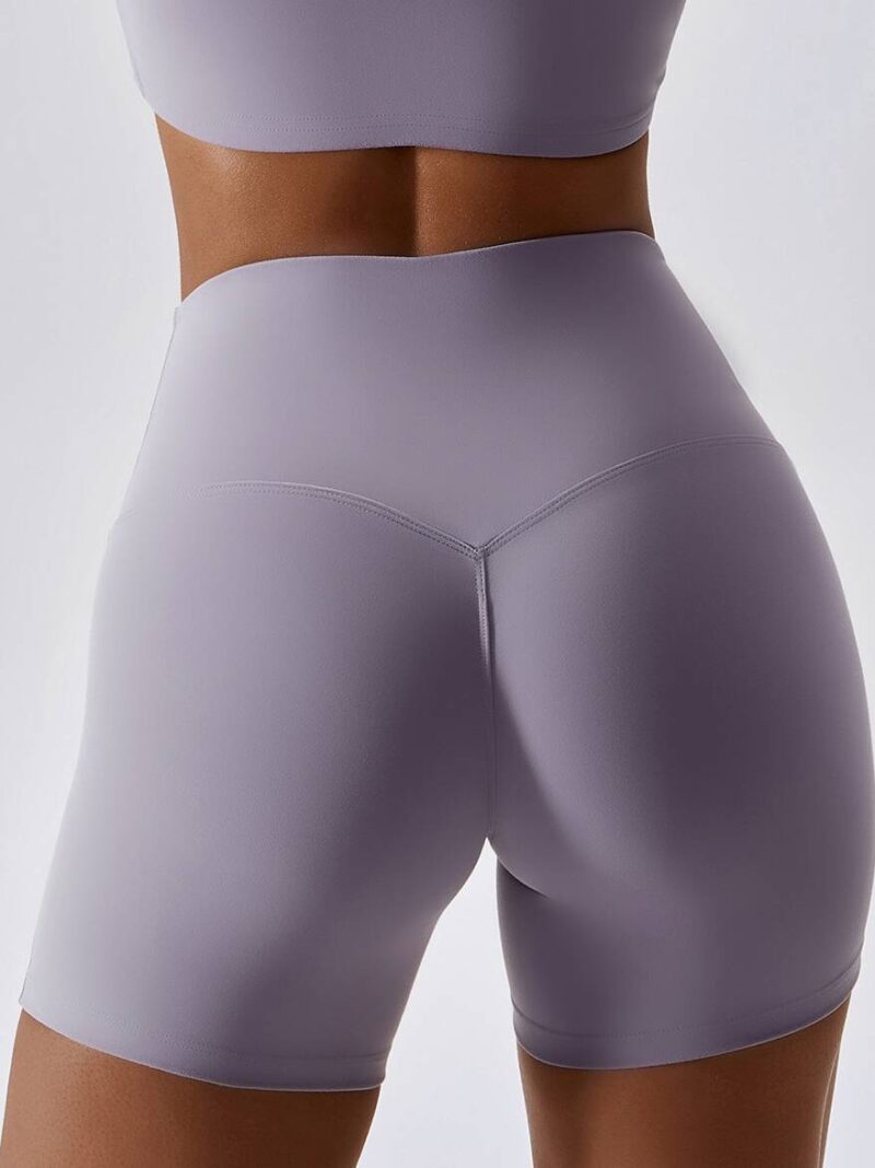 Seductive Scrunched-Butt Design High-Waisted Seamless Shorts - Perfect for Flattering Your Figure!