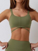 Sexy Strapped Flawless Fit Push-Up Sports Bra for Women | Maximum Comfort and Support | For Running, Yoga, and Other Workouts