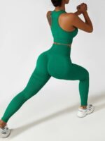 Shape-Enhancing High-Waisted Tummy Control Scrunch Butt Leggings for a Flattering Fit