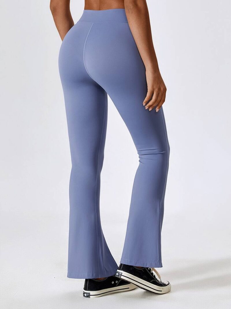 Shape Up in Style: Flaunt Your Flared High-Waisted Workout Pants