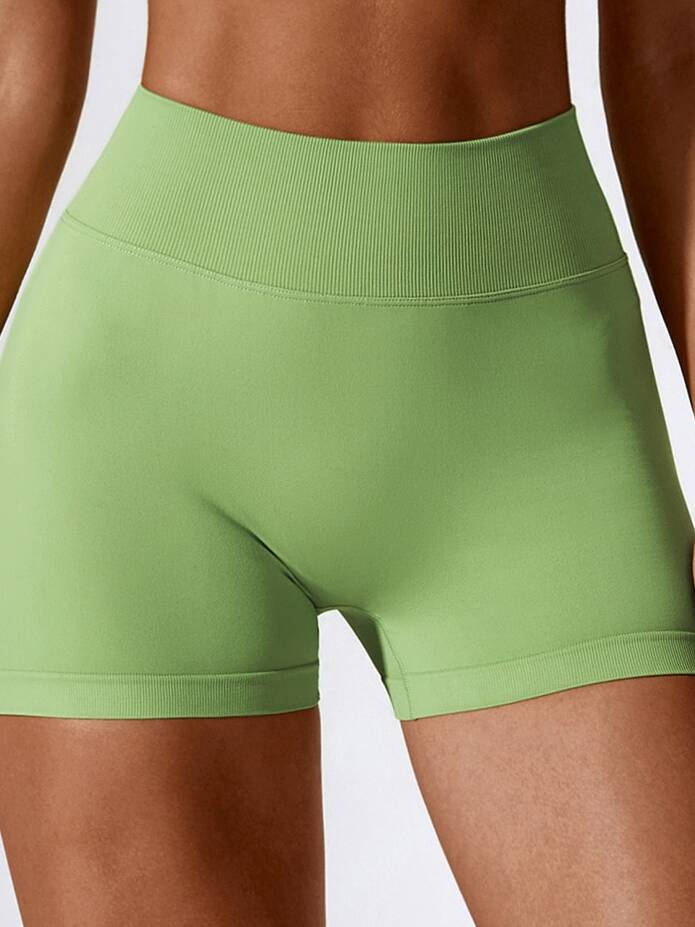 Shapely V-Waist Scrunch Booty Shorts - Perfect for Your Workout!