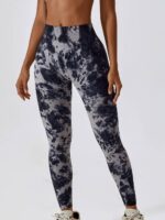 Tie-Dye Heaven: High-Waisted Scrunch-Butt Leggings for a Stylish, Colorful Look!