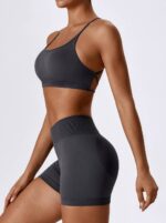 Unleash Your Inner Athlete: Sexy Cross Back Backless Sports Bra