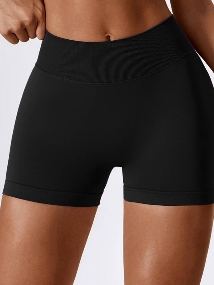 V-Shaped Booty-Building Compression Workout Shorts - Scrunch & Lift Your Bum!