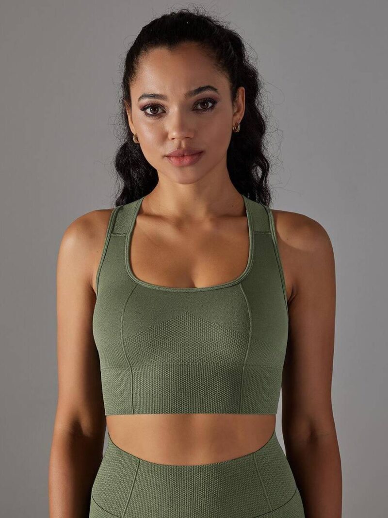 Womens Activewear Breathable Push-Up Comfort Fit Sports Bra V2 - Feel Confident and Supported While You Work Out!