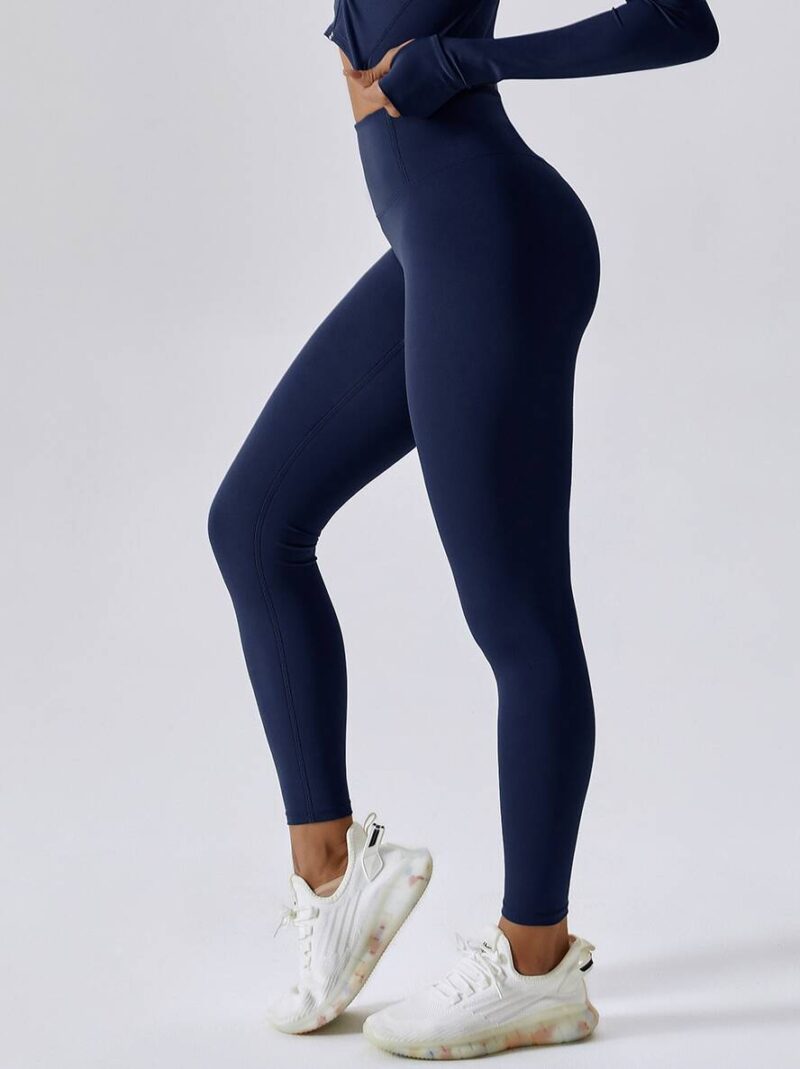 Womens High-Rise Athletic Booty-Lifting Scrunch Leggings V2 - Squat-Proof & Breathable