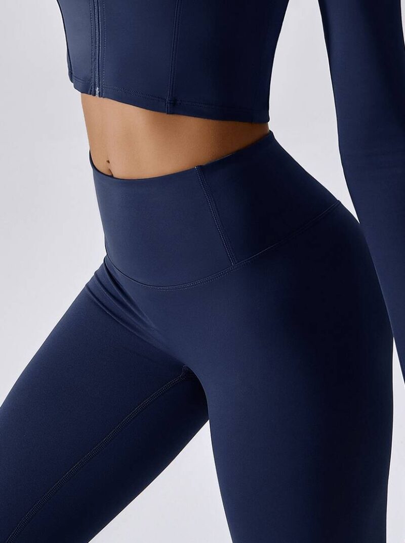 Womens High-Rise Squat-Proof Scrunch Butt Leggings V2 - The Ultimate Workout Compression Tights for Yoga, Running, & Gym Training