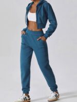 Womens Loose-Fit, Comfy, Relaxed-Fit, Athletic, Casual Sports Pants with Pockets - Feel the Freedom of Movement!