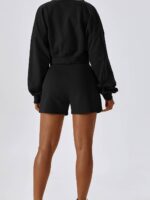 Womens Loose-Fitting Fall Drawstring Athletic Shorts - Hot Trendy Style!