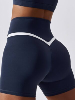 Womens Sexy Seamless Push-Up Booty Shorts with V-Waist Design - Curve Enhancing & Figure Flattering!