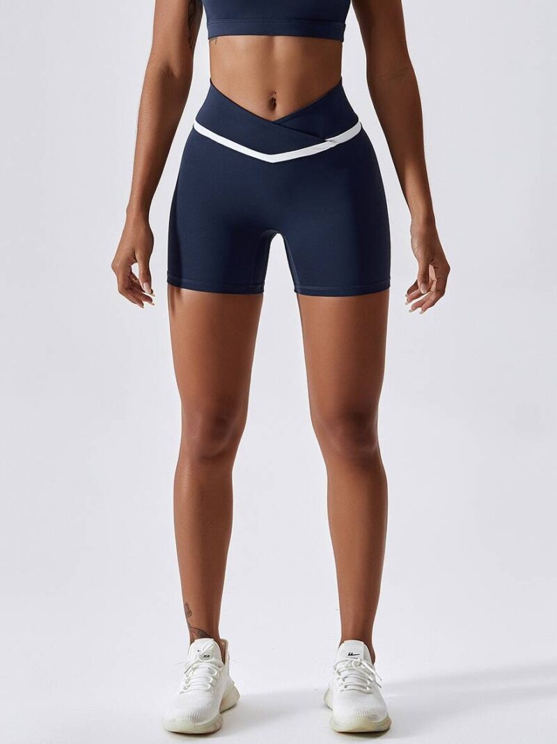 Womens Seamless Push-Up Booty Enhancing V-Waist Shorts - Get that Sexy Curvy Look!