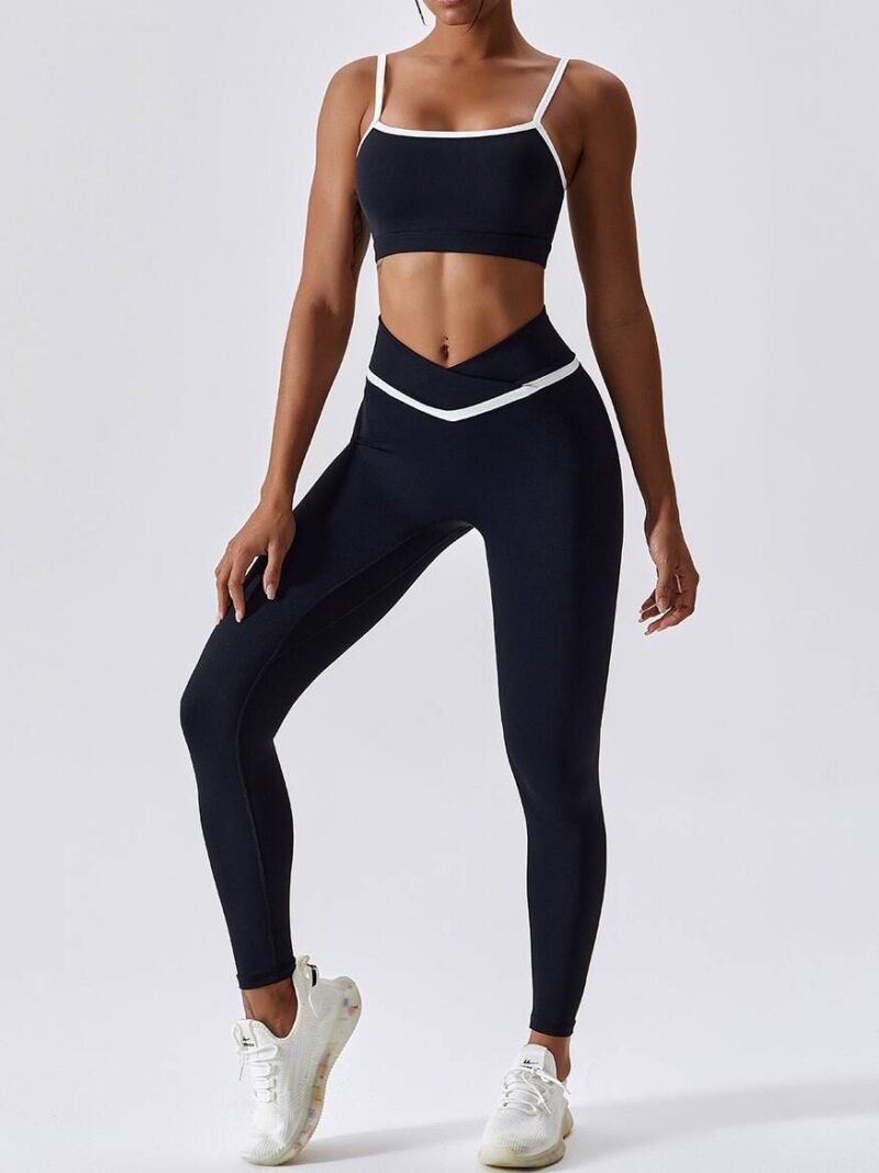 Womens Seamless Push-Up V-Waist Booty Enhancing Leggings - Flaunt Your Figure with Style!