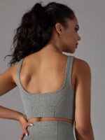 Womens Sexy, Breathable Push-Up Sports Bra for High-Impact Workouts