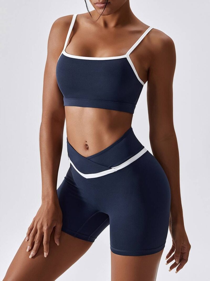 Womens Seamless Push-Up Booty Shorts with V-Waistline - Flattering and Trendy Activewear for the Gym or Everyday!