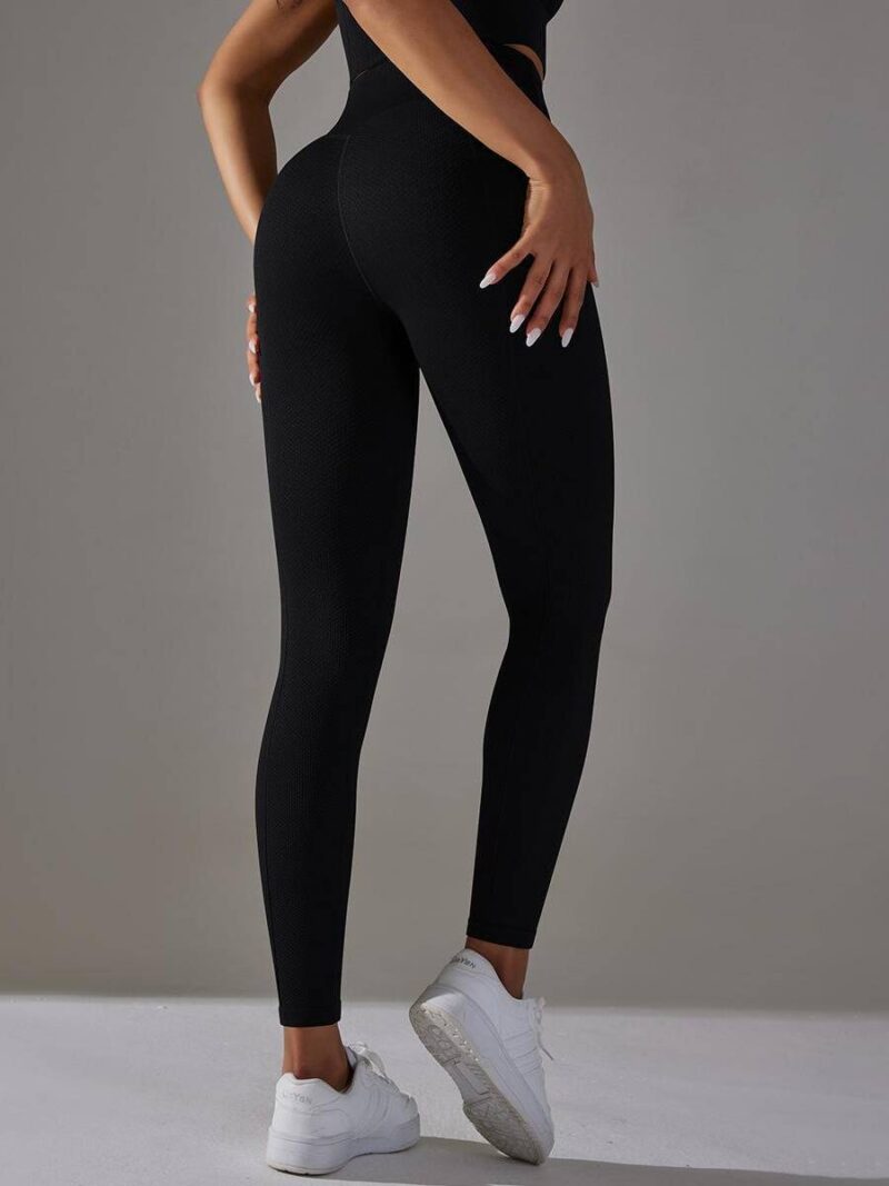 Womens Yoga Leggings: High Waisted Compression for Maximum Performance.