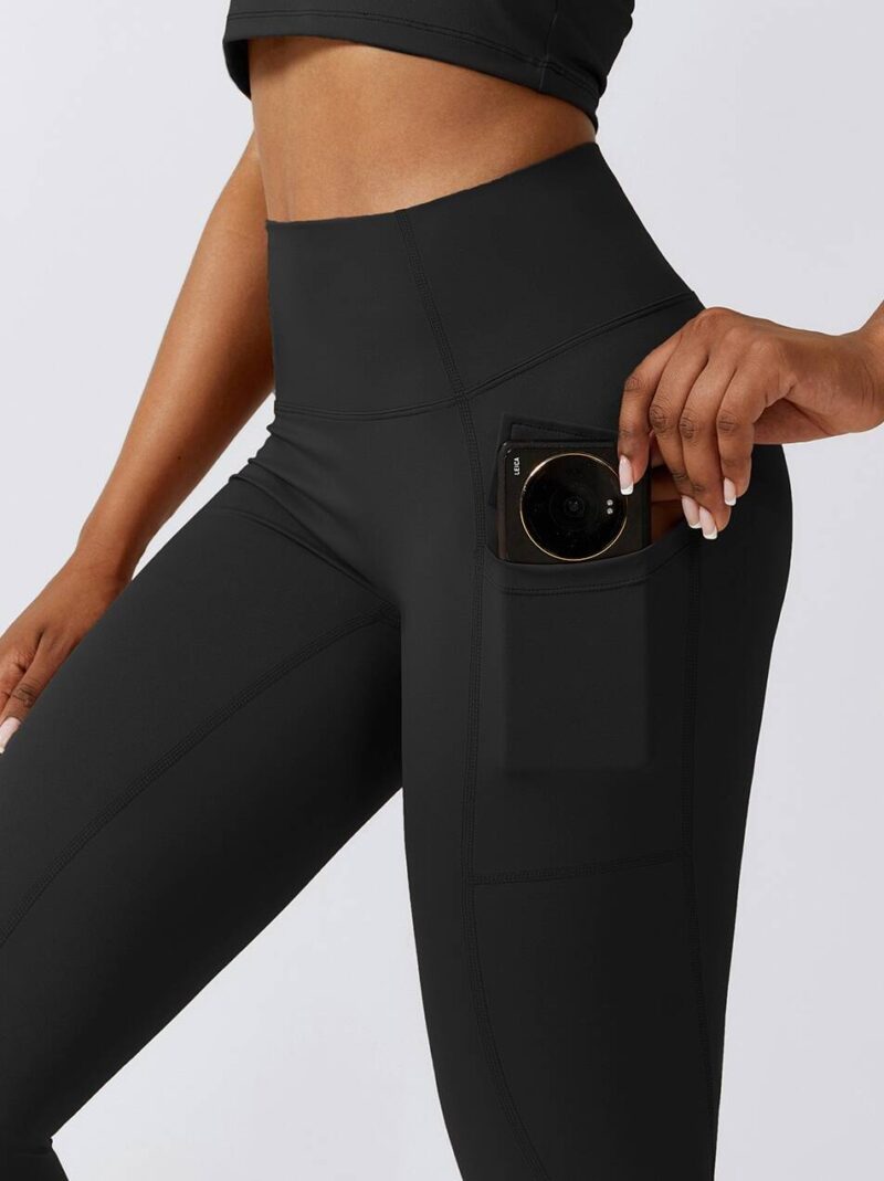 Lift, Shape & Store - High-Waisted Yoga Pants with Tummy Control & Pockets - Slimming, Flattering & Comfortably Stylish