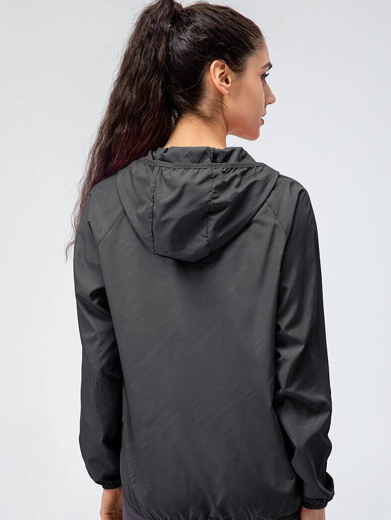 Lightweight, Long-Sleeved, Zippered Cycling Jacket - Perfect for the Active Cyclist!
