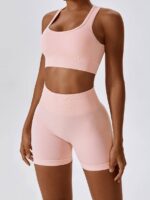 Luxurious Racerback Push-Up Sports Bra for Yoga | High Impact Support & Comfort | Flattering Design & Color Options