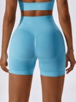 Sexy Booty-Lifting High-Waisted Scrunch Butt Yoga Shorts with Booty Contour for Women