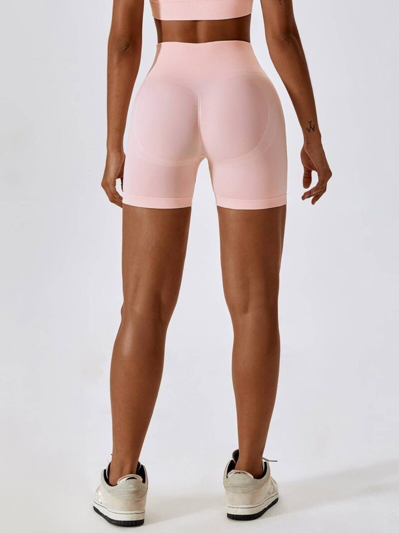 Shape Your Booty with Scrunch Butt Yoga Shorts: High-Waisted Contouring for Women