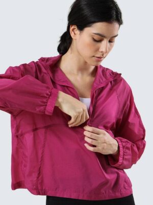 Sun Shield Jacket with Zip Fastening & Handy Pockets - UV Protection, Comfort & Style