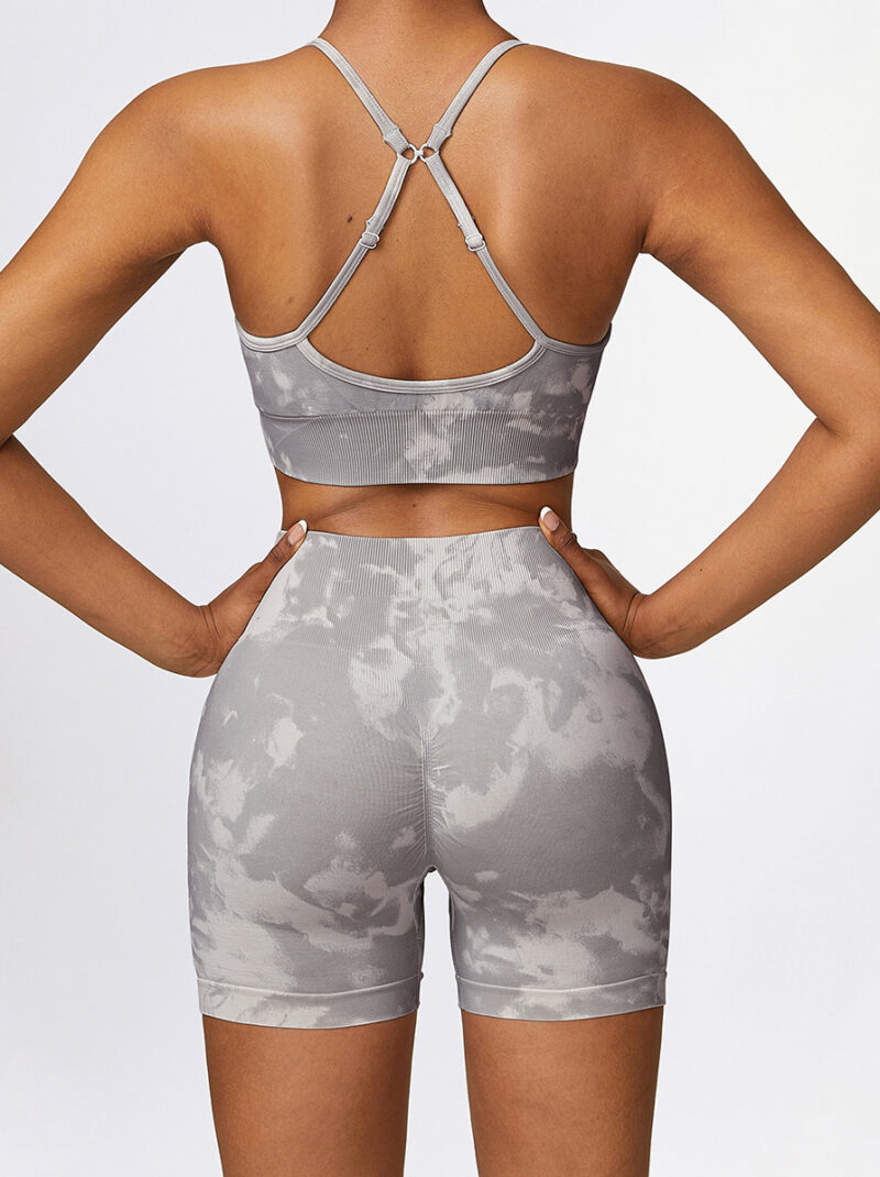 Fashionable Womens Camo High Waist Yoga Shorts | Stretchy & Comfy Workout Shorts for Ladies