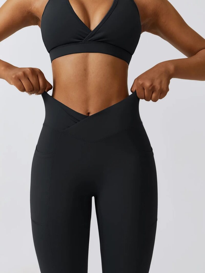 Super Sexy Scrunch Butt Leggings with High Waisted Pockets - Enhance Your Curves!