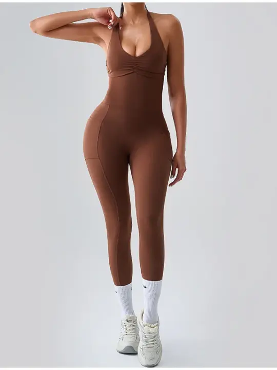 Jumpsuit Gym Set Women Training Yoga Suit Sportswear Women Clothes Sports Jumpsuits Fitness Rompers Stretch Workout Bodysuits
