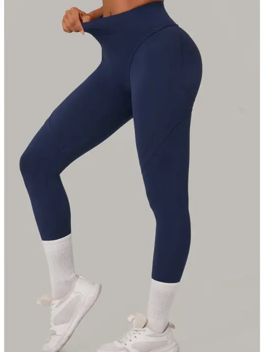 Yoga Pants Women Hip Lifting Women Running Sports Leggings High Waist Fitness Leggings Push Up Yoga Leggings Gym Clothing Sports